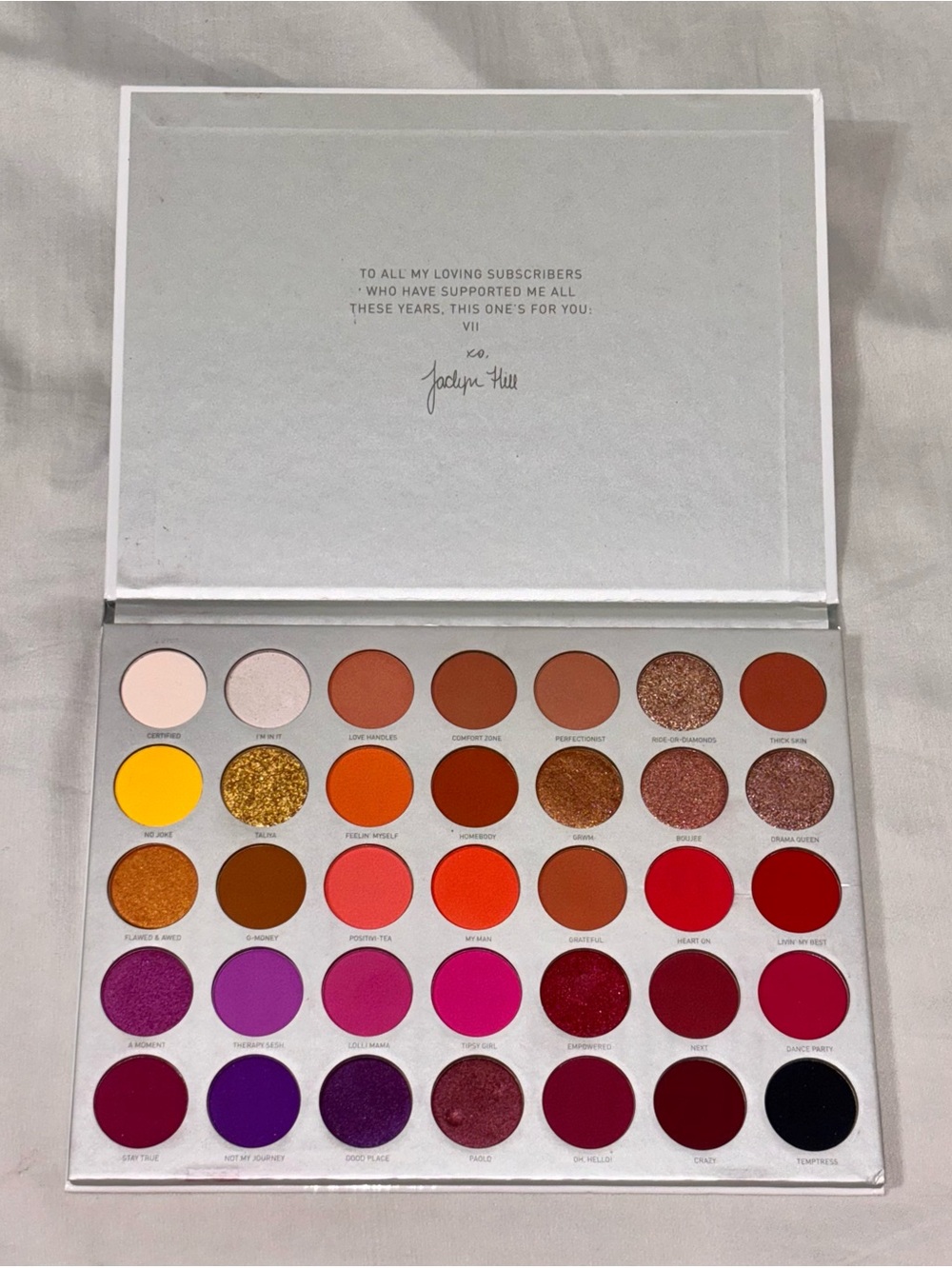 Morphe x Jaclyn Hill Eyeshadow Palette Volume II